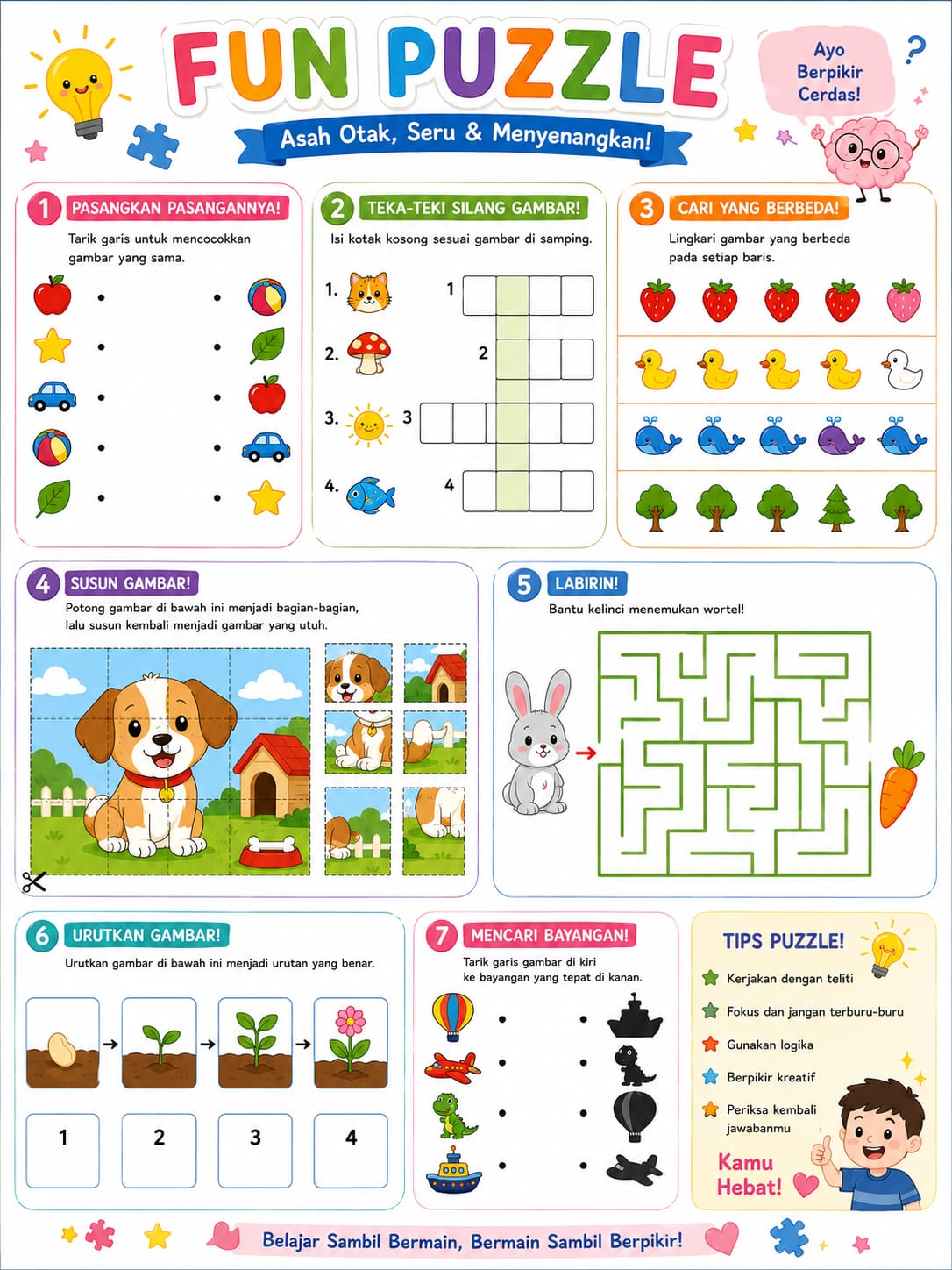 Preview worksheet anak